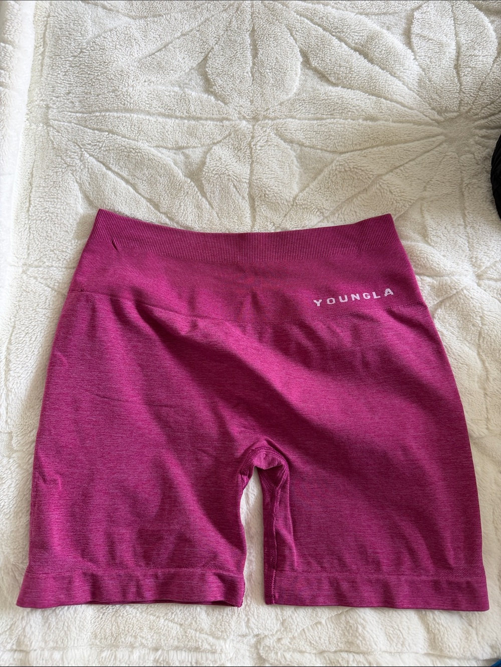 YoungLA CORE seamless Bike Shorts in Magenta SOLD OUT